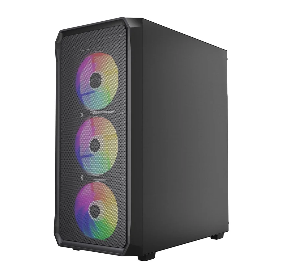 bild ASROCK Desktop Core i3-10100 16GB SSD GT 730 Windows 11 Home - Bild 1